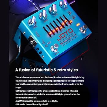 Amazon | JOYO ジョーヨー DARK FLAME R-17 ディストーションペダル